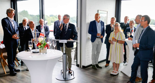 Mit einem Empfang feierte der Lübecker Yacht Club am Mittwoch seinen 125. Geburtstag. Foto: Christian Beeck