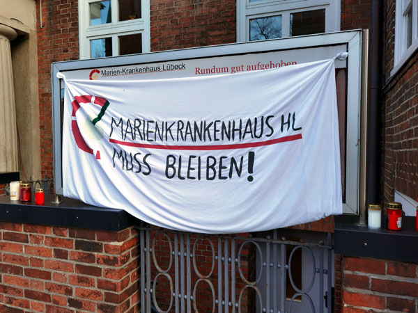 Lübecks Bürgermeister erhebt beim Thema Marien-Krankenhaus schwere Vorwürfe gegenüber der Landesregierung. Foto: VG/Archiv, O-Ton: Harald Denckmann