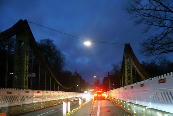 Die Verwaltung schließt eine Sperrung der Mühlenbrücke nicht mehr aus. Foto: JW/Archiv