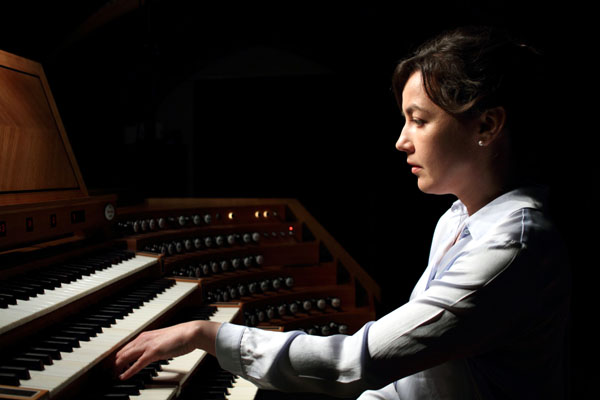 Zuzana Ferjenčíková gestaltet den zweiten Abend der Reihe Orgel und Wein. Foto: Jean Lemoine