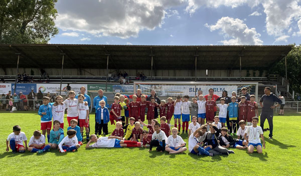 Höhepunkt des Fußballfestes war das FairNino-Turnier. Foto: 1. FC Phönix