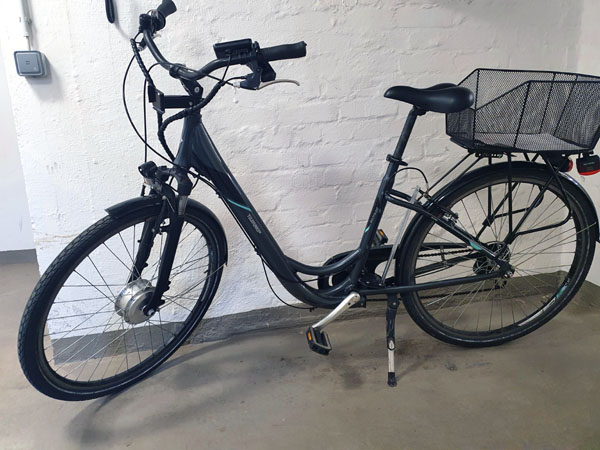 Der Fahrraddieb hatte dieses Pedelec mitgeführt. Foto: Polizei