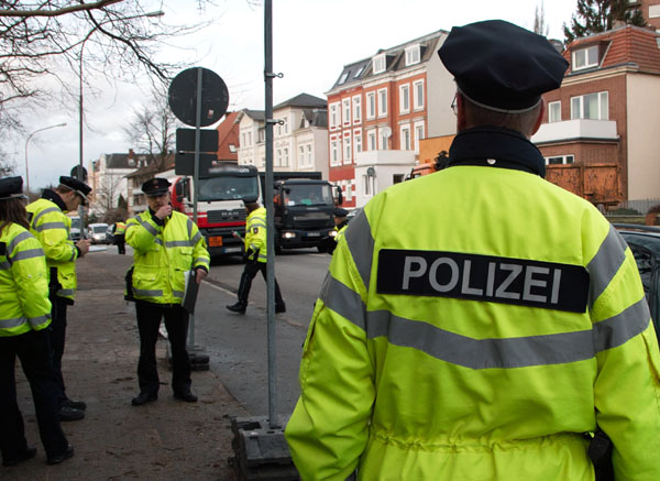 Die Polizei kontrollierte unter anderem in der Marlistraße. Foto: Archiv