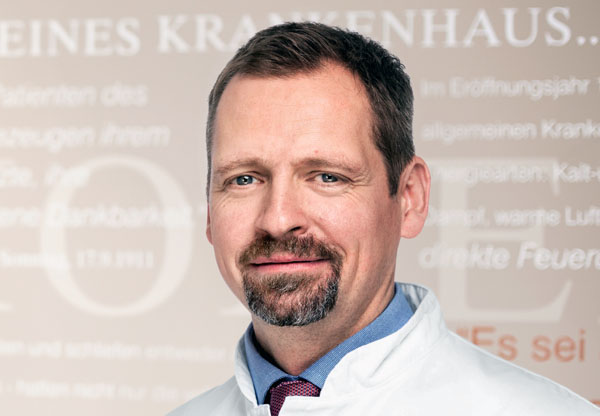 Dr. med. Jens Schaumberg, Chefarzt der Klinik für Neurologie an den Sana Kliniken Lübeck. Foto: Sana Kliniken Lübeck