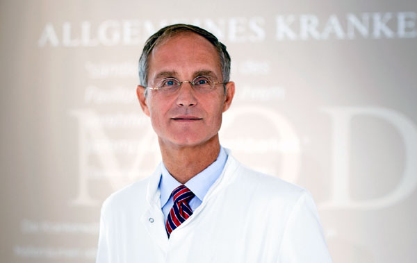 Prof. Dr. med. Joachim Weil, Chefarzt der Klinik für Kardiologie und Angiologie an den Sana Kliniken Lübeck. Foto: Sana Kliniken Lübeck