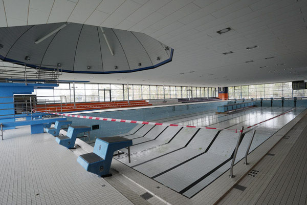 Seit Dezember wird das Sportbad St. Lorenz saniert. Foto: JW/Archiv