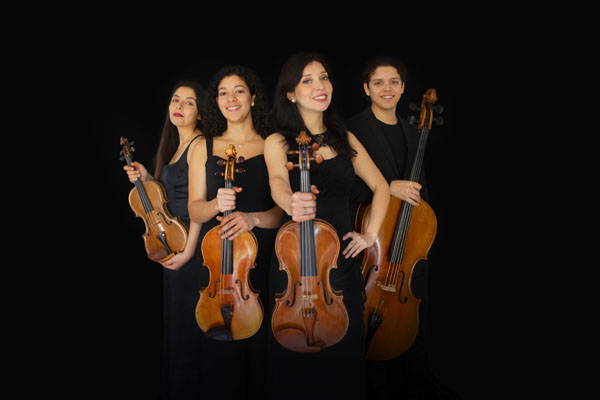 Das Streichquartett Latin Strings ist am Sonntag in Schlutup zu Gast. Foto: Veranstalter