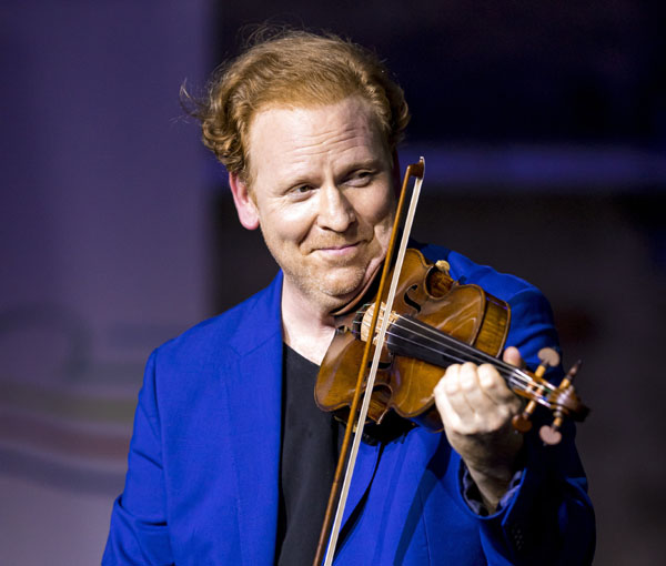 Violinist Daniel Hope gab im Rahmen des SHMF elf Konzerte in vier Tagen. Foto: Felix König