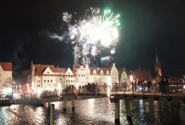In Lübeck gelten beim Feuerwerk die Regeln der Sprengstoffverordnung. Foto: JW/Archiv