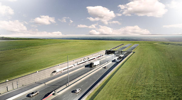 Die Biotope auf der Tunnelstrecke dürfen durch den  Bau geschädigt werden. Bild: Femern A/S