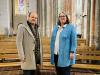 Julia Schneiders und Johannes Unger freuen sich auf das diesjährige Wandelkonzert mit kirchenmusikalischer Facettenvielfalt. Foto: Steffi Niemann