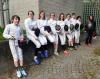 Für die jungen Fechterinnen und -fechter vom HFC Lübeck ist es das erste große Turnier. Foto: HFC Lübeck.