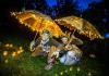 Noch bis Samstagabend wird im Godewindpark der Herbst mit einem Lichterfest begrüßt. Fotos: LTM